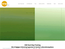 Tablet Screenshot of one-next-step.de